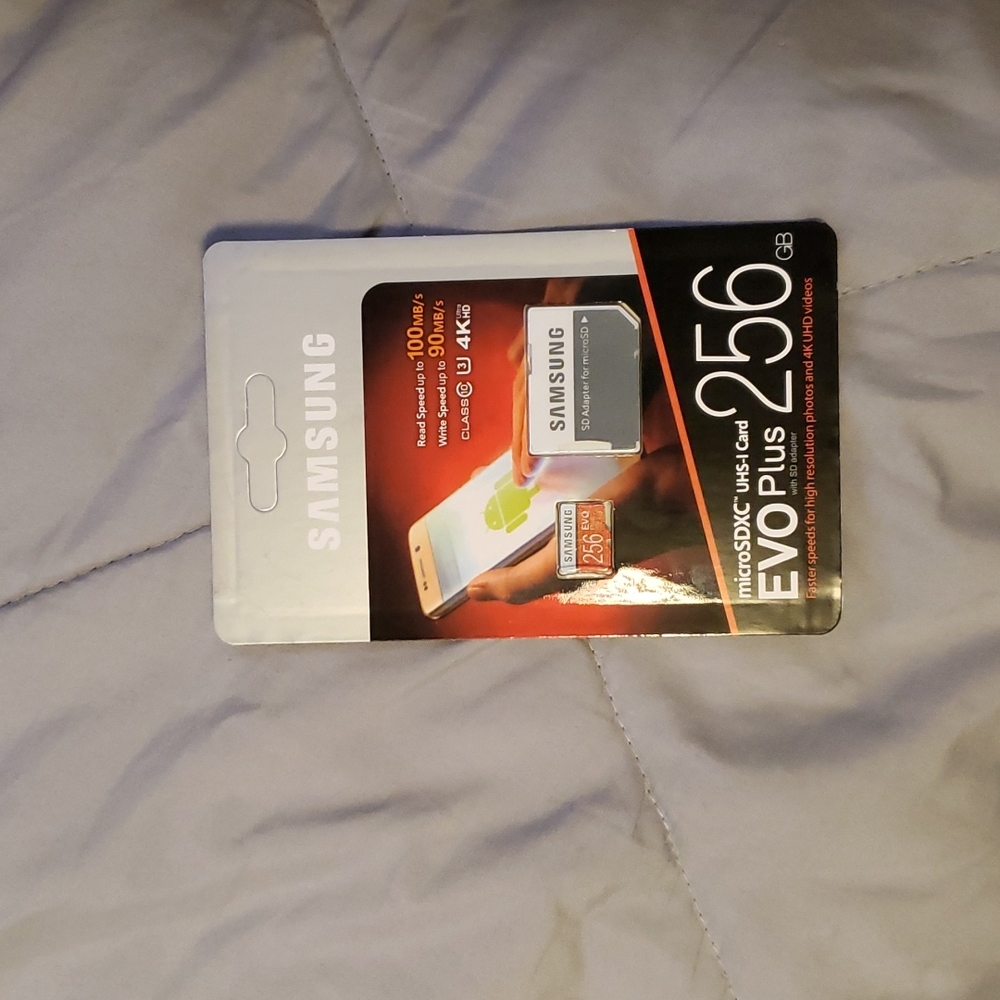 Samsung Evo Plus 256Gb Memory card